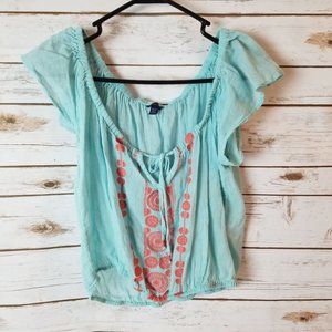Aeropostale Crop Top Sz M